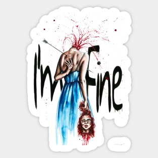 I´m fine Sticker